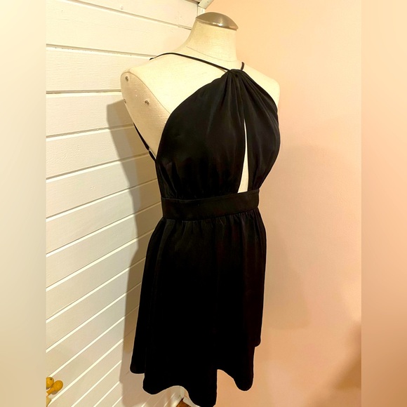 Black Rokoko Mini Halter Dress, Size Medium, NWT - Picture 4 of 7